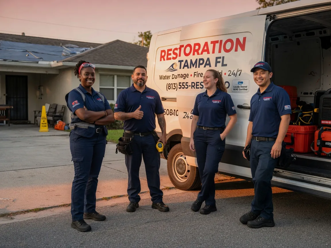 Water Damage Restoration company in Olla, LA